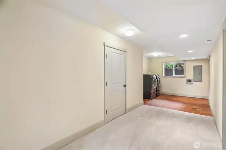 Second full size laundry downstairs.  Home is very spacious with tons of strorage throughtout the home.