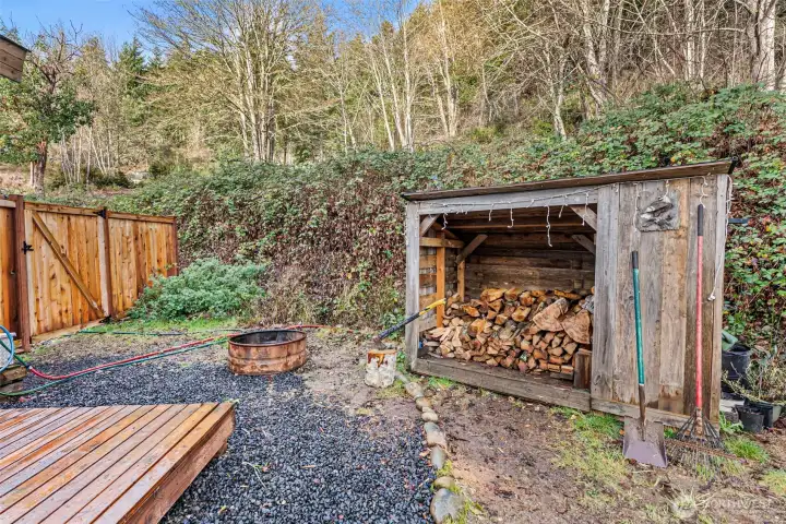 Wood shed Wood shed