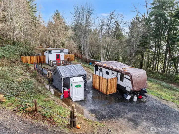 Parking for 2-4 RVs Parking for 2-4 RVs