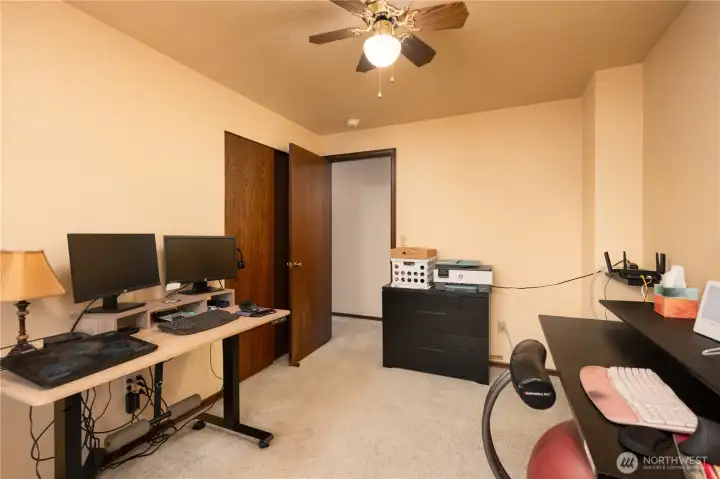 Another view of second bedroom.