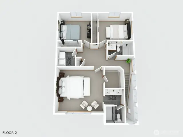 Birds Eye View ~ Upper Level