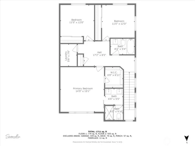 Floor Plan ~ Upper Level