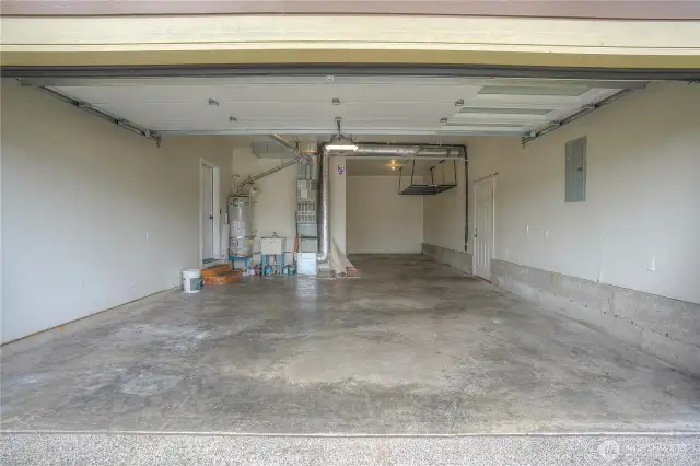 3 Car garage for all the toys.