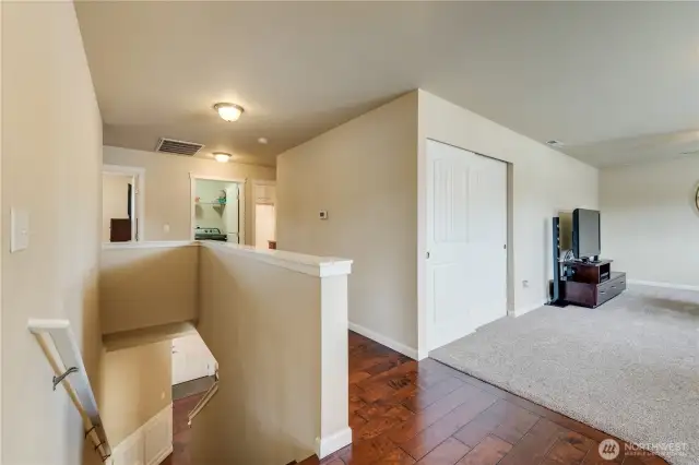 Upstairs