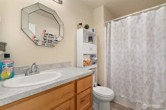 Primary bathroom (3/4 with large shower)