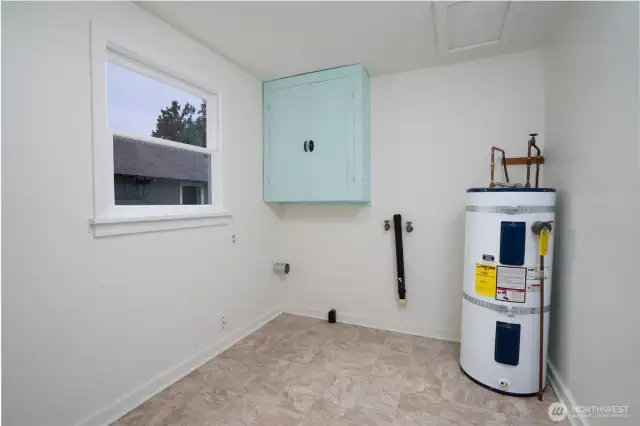 Large utility room!