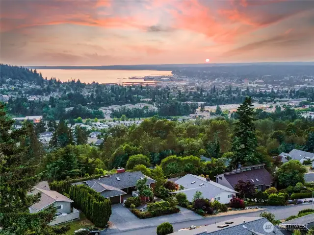 View of the Bay and Bellingham