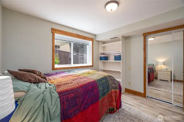 lower bedroom. large and spacious.