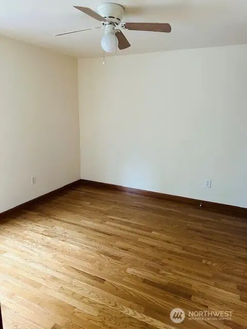 The second bedroom has its own sink area!