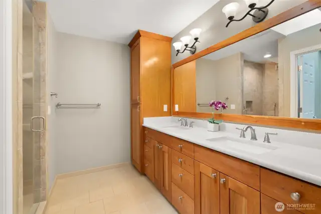 Primary bathroom fully updated!