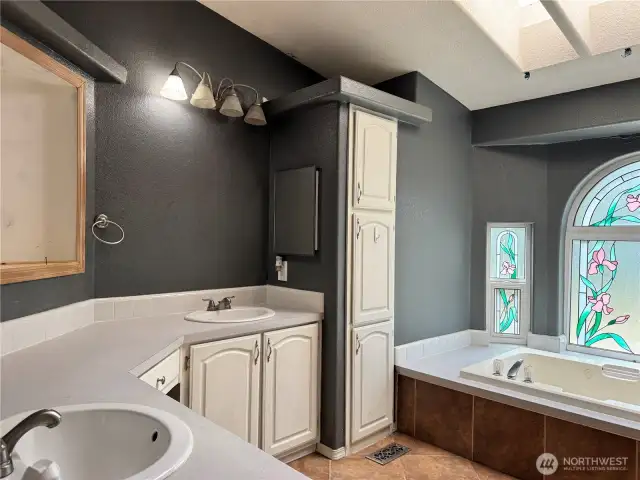 primary bathroom