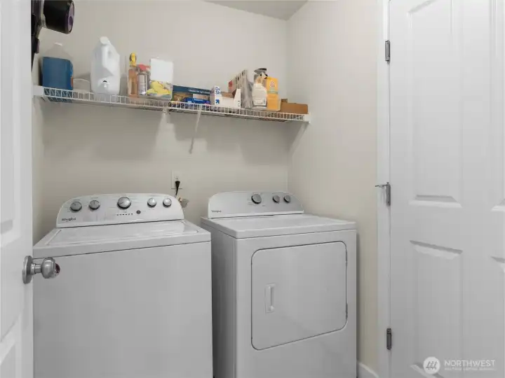 LAUNDRY - To garage on right