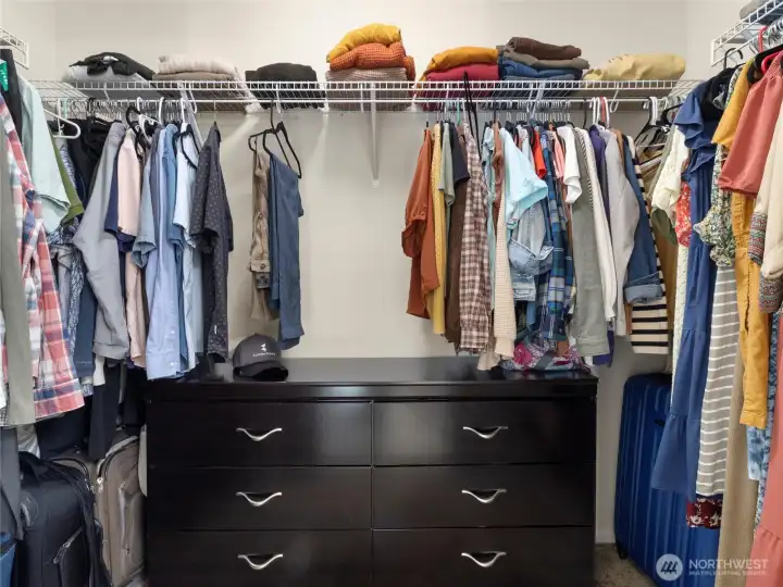 PRIMARY WALK-IN CLOSET
