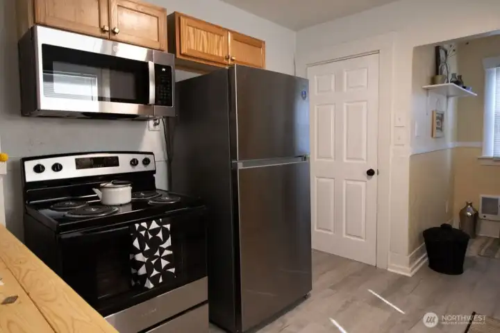 Stainless steel appliances...