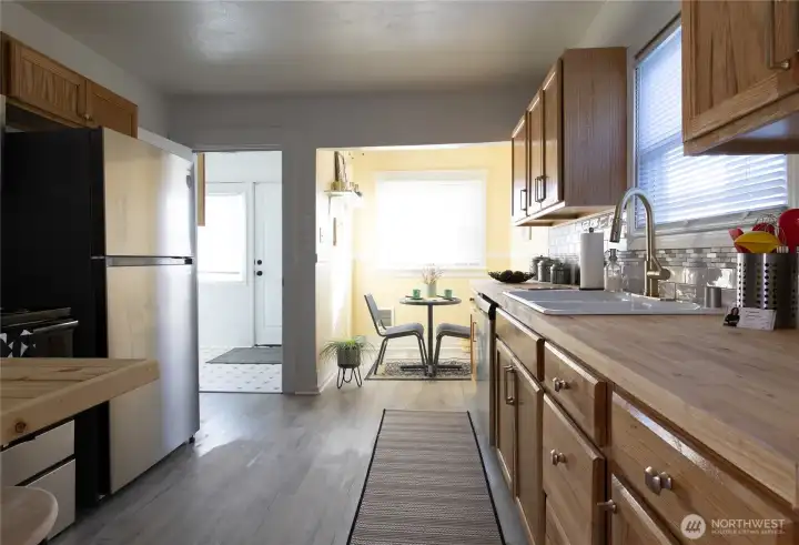 Plenty of morning sunshine!