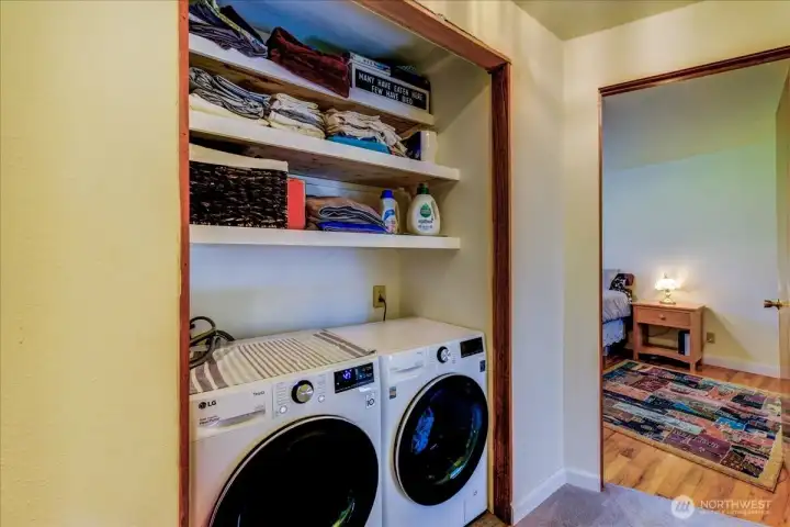 Main level laundry
