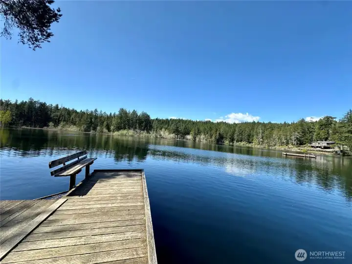 Private beach access