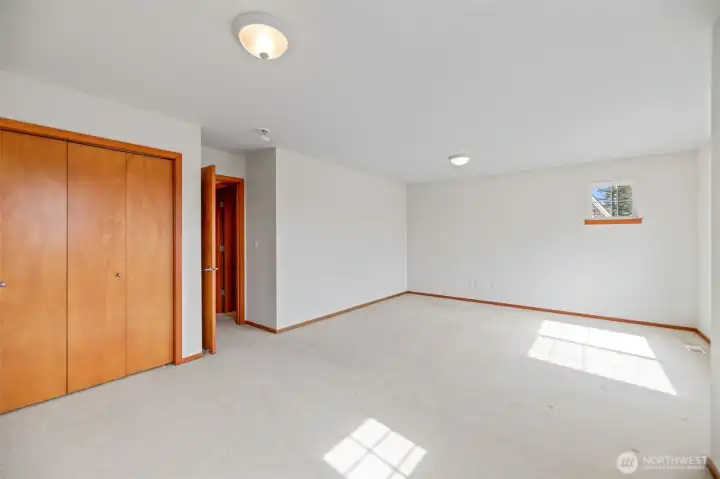 Bonus room, hobby, media or bedroom....