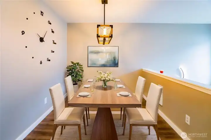 Formal Dining digitally staged