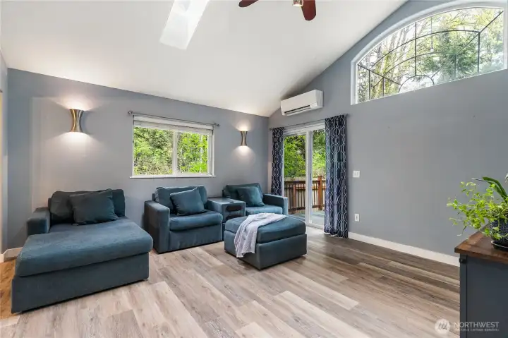 Second living room on the main level