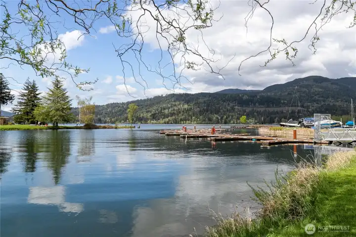 Moorage available on Lake Whatcom