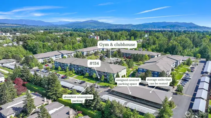 One of the best reserved parking spaces at Darby, plus ample unassigned parking located just outside the unit. One of the best reserved parking spaces at Darby, plus ample unassigned parking located just outside the unit.