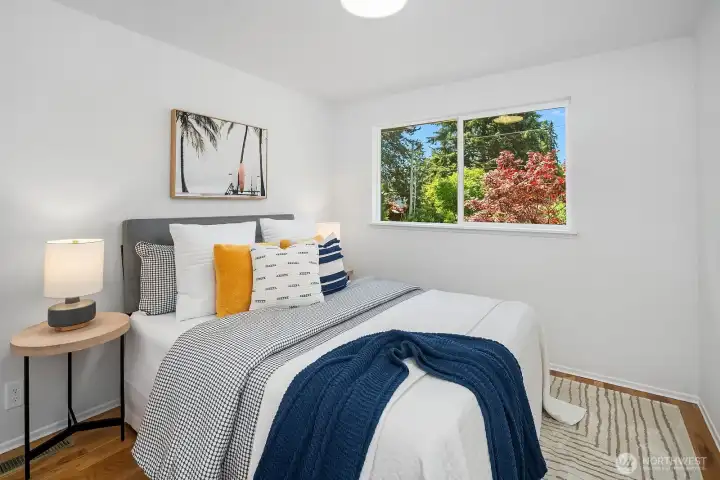 3rd bedroom on upper level. 3rd bedroom on upper level.