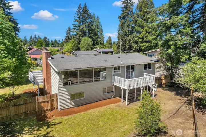 Tucked into a quiet, established neighborhood on a rare 10000+ sqft level lot! Tucked into a quiet, established neighborhood on a rare 10000+ sqft level lot!