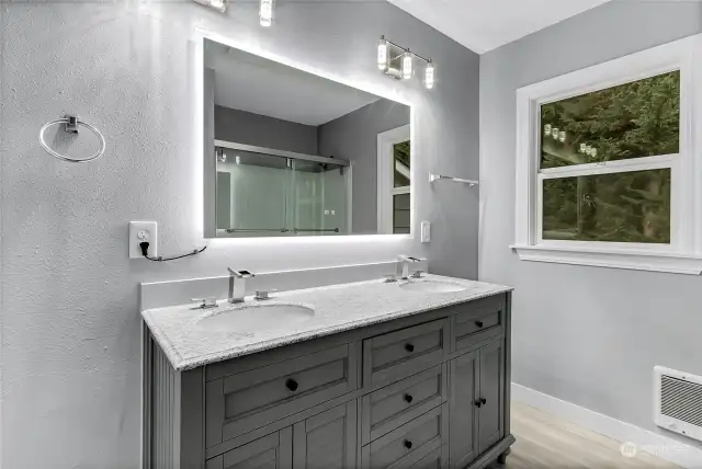 Beautiful Hallway Bathroom