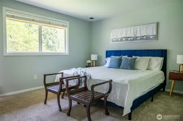 Large primary bedroom