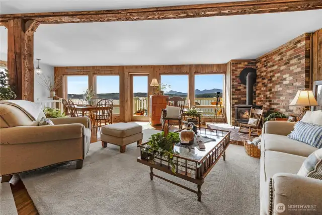 Rustic Elegance could describe this property…