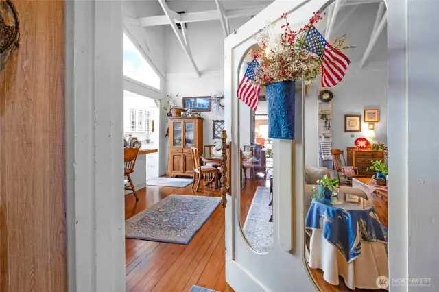 Entering from the Bonus Room…