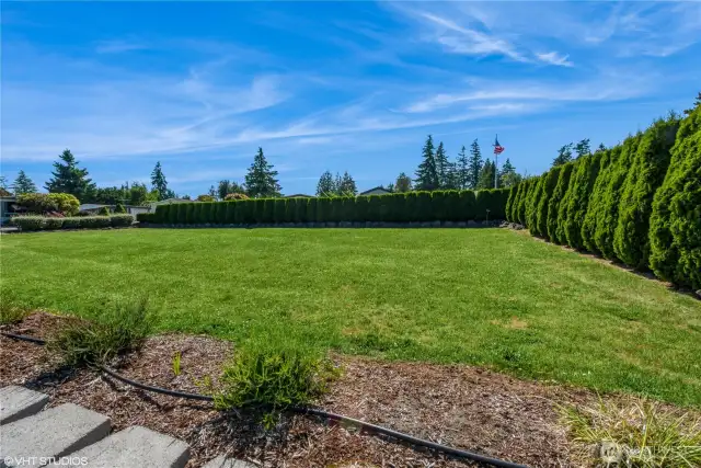 Surround yourself with lush greenery in the outdoor common area—a peaceful retreat to relax and connect.