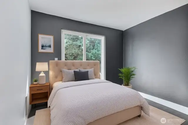 Primary Bedroom Virtual Staged