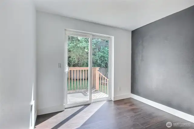 Dining Room facing back yard.