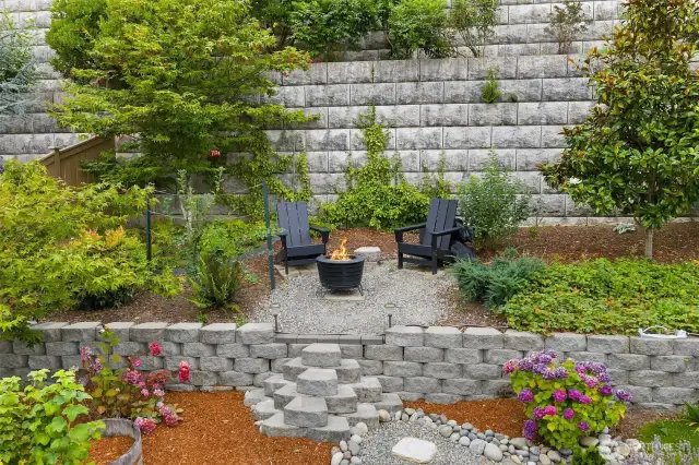 Terraced Backyard