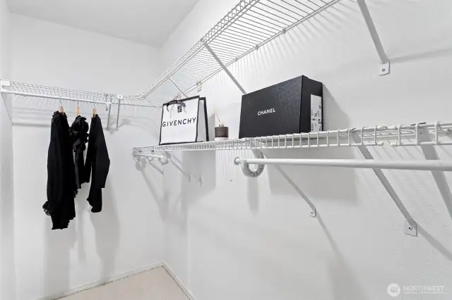 Surprise!  An extra large walk-in closet in the primary suite.