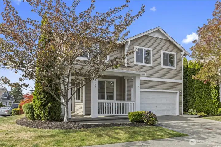Large, bright corner lot.