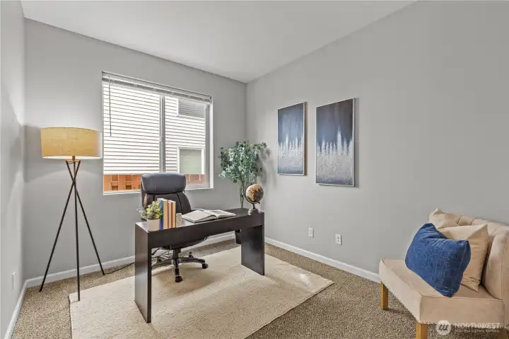 Office, hobby space, or guest room - you decide!