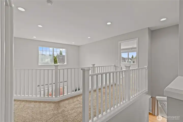Upstairs landing.
