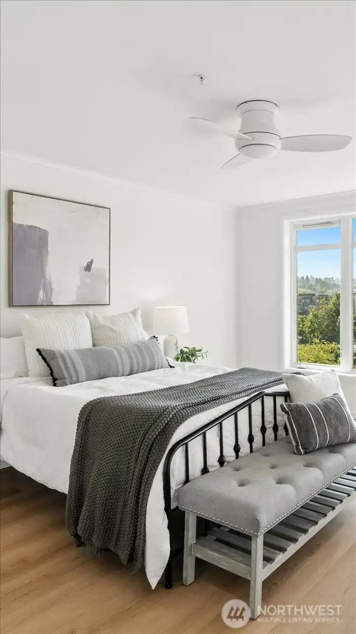 Plenty of room for king bed
