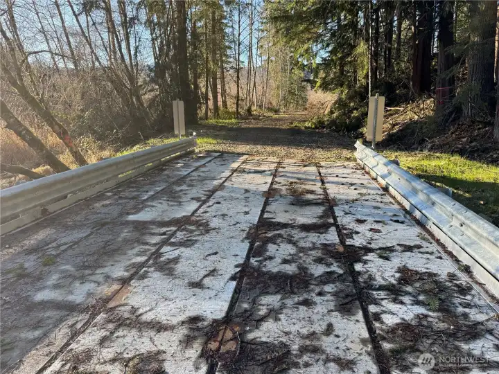 New Bridge over creek