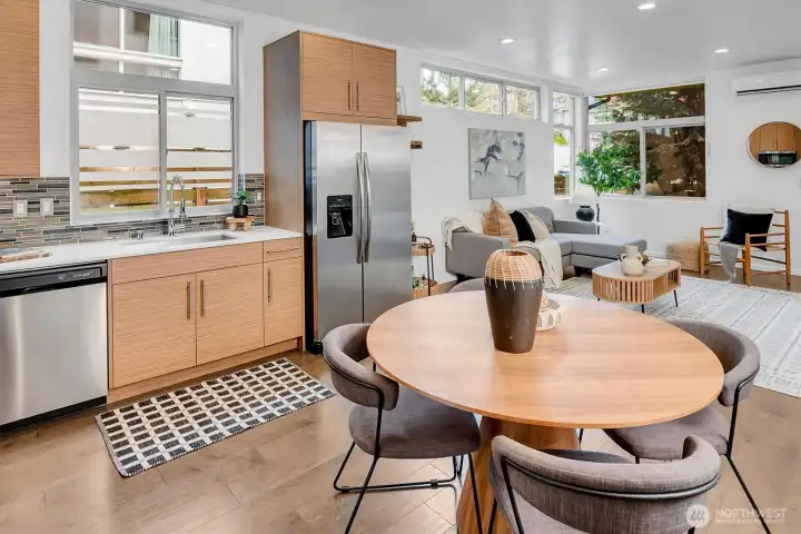 Seamless open floor plan perfect for modern living