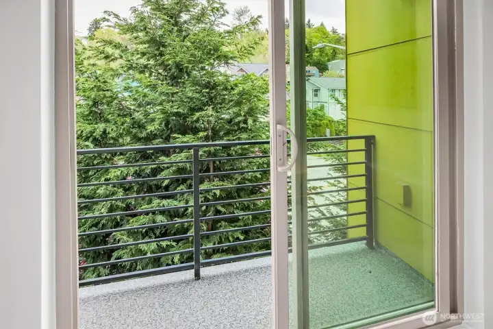 Direct patio access from the primary suite