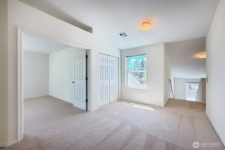 Office, just off living area!