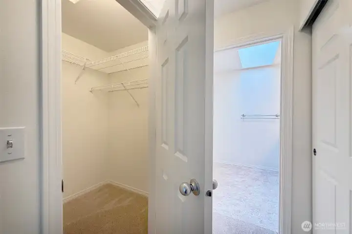 Walk in closet!