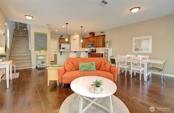 Great Room/Kitchen/Dining