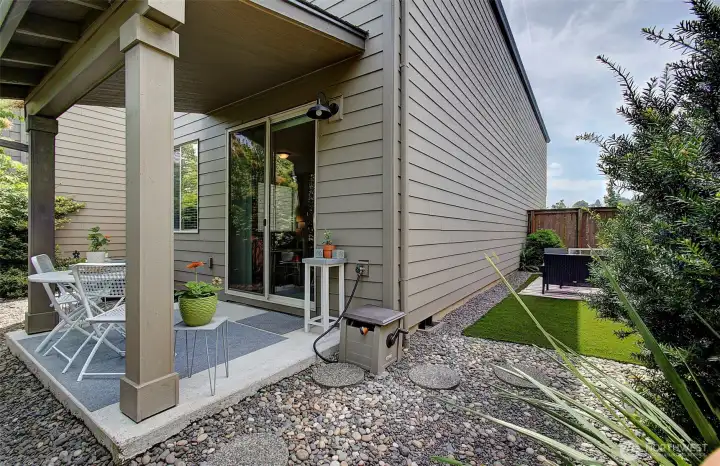 Back Patio/Side Yard