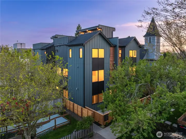 Brand new 4 home community situated in the best part of Ballard, right next door to a historic church