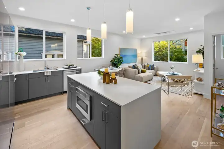Kitchen *Photos are of model home - finishes vary